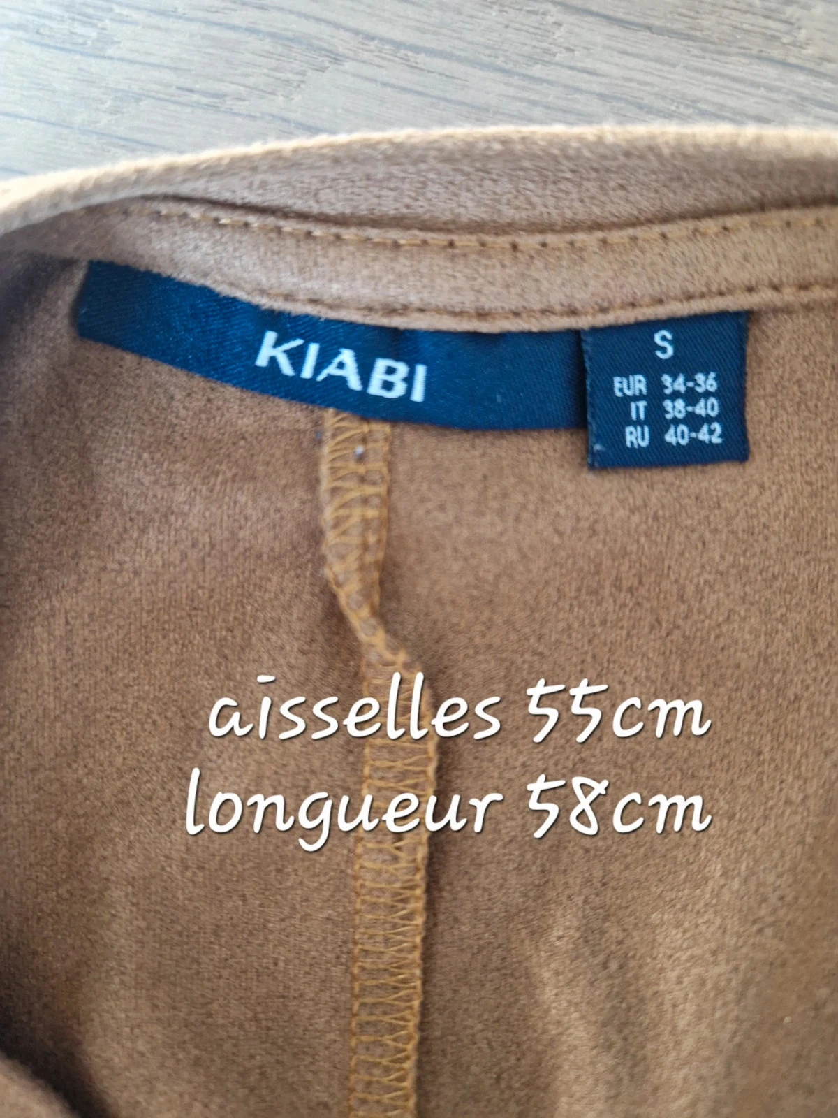 Camiseta de gamuza - T.S - Kiabi – photo 3